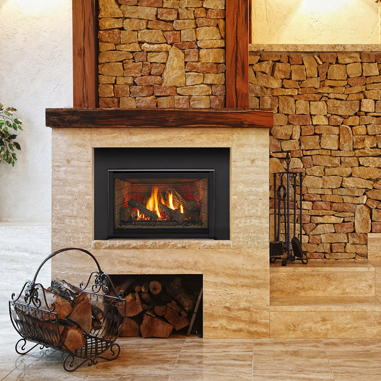 Majestic Meridian Platinum 36-Inch Direct Vent Gas Fireplace (LP)