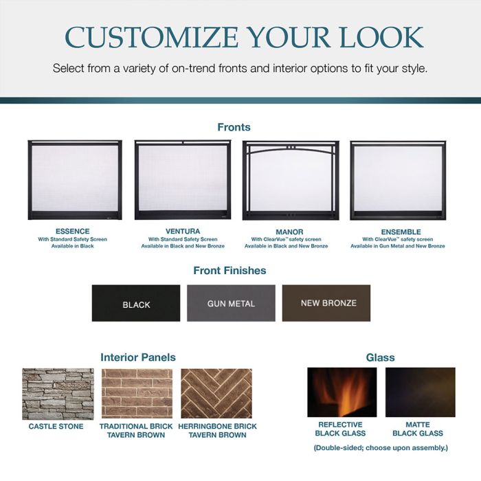 Majestic Meridian Platinum 42-Inch Direct Vent Gas Fireplace (Natural Gas)