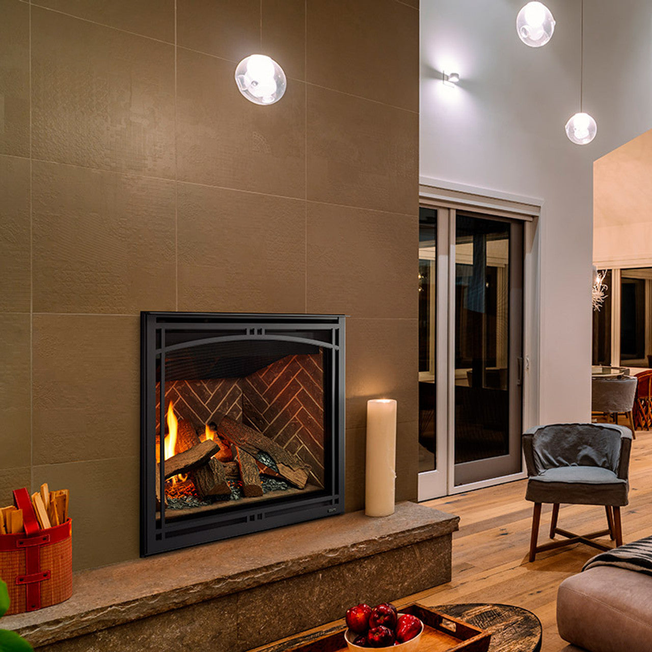 Majestic Meridian 42-Inch Direct Vent Gas Fireplace (NG)