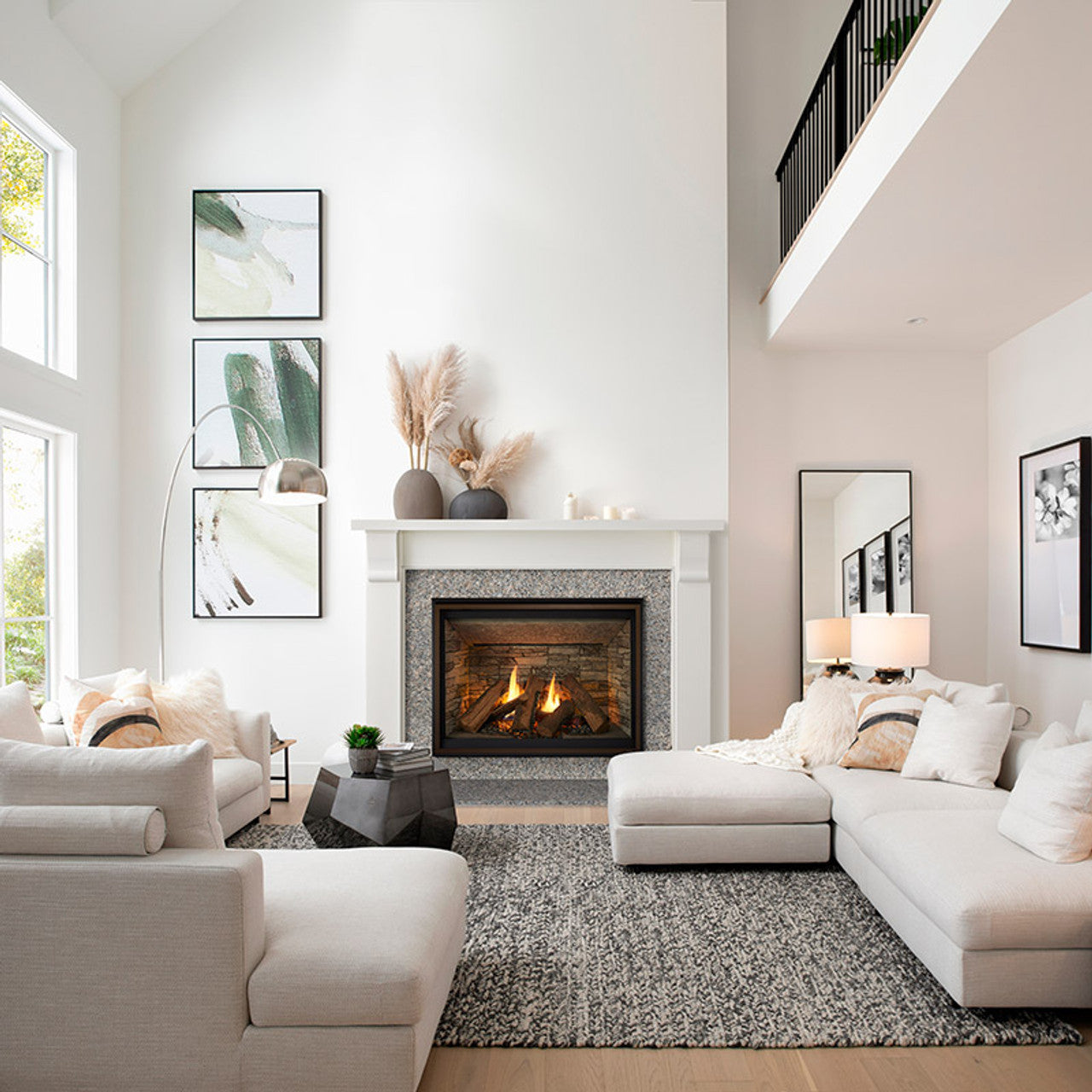 Majestic Meridian 36-Inch Direct Vent Gas Fireplace LP - MER36L