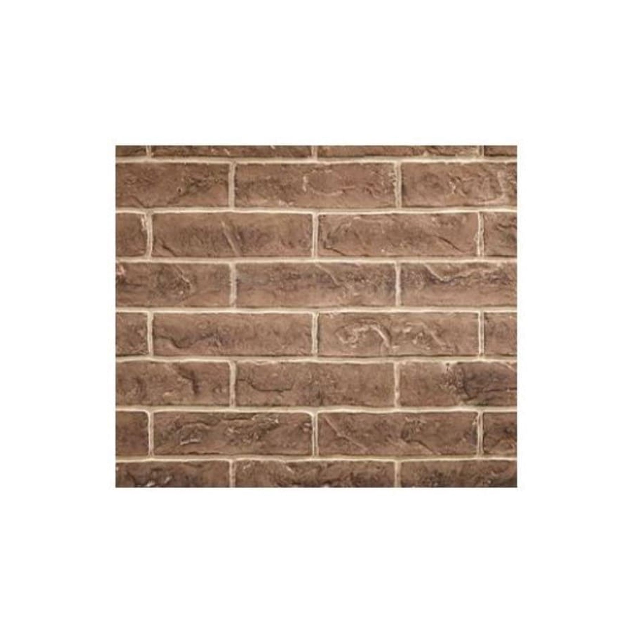 Majestic Tavern Brown Traditional Brick Interior Panels For 36-Inch Meridian Platinum Gas Fireplaces