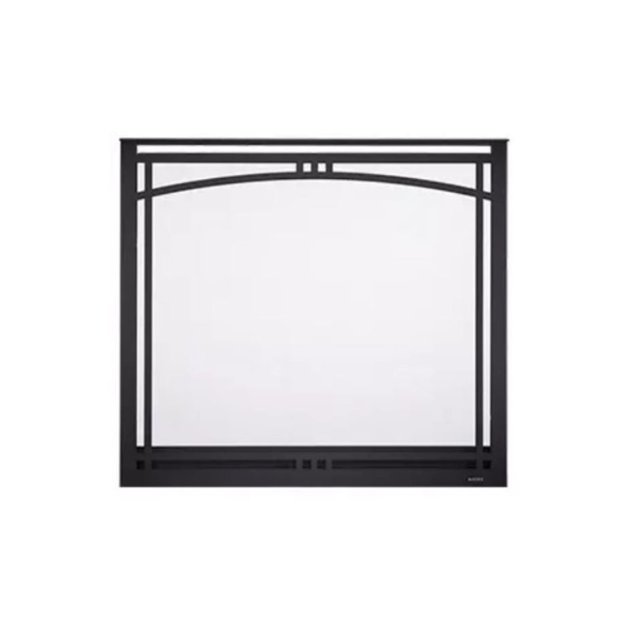 Majestic Manor Arched Overlap Fit Front with ClearVue Mesh For 36-Inch Fireplace