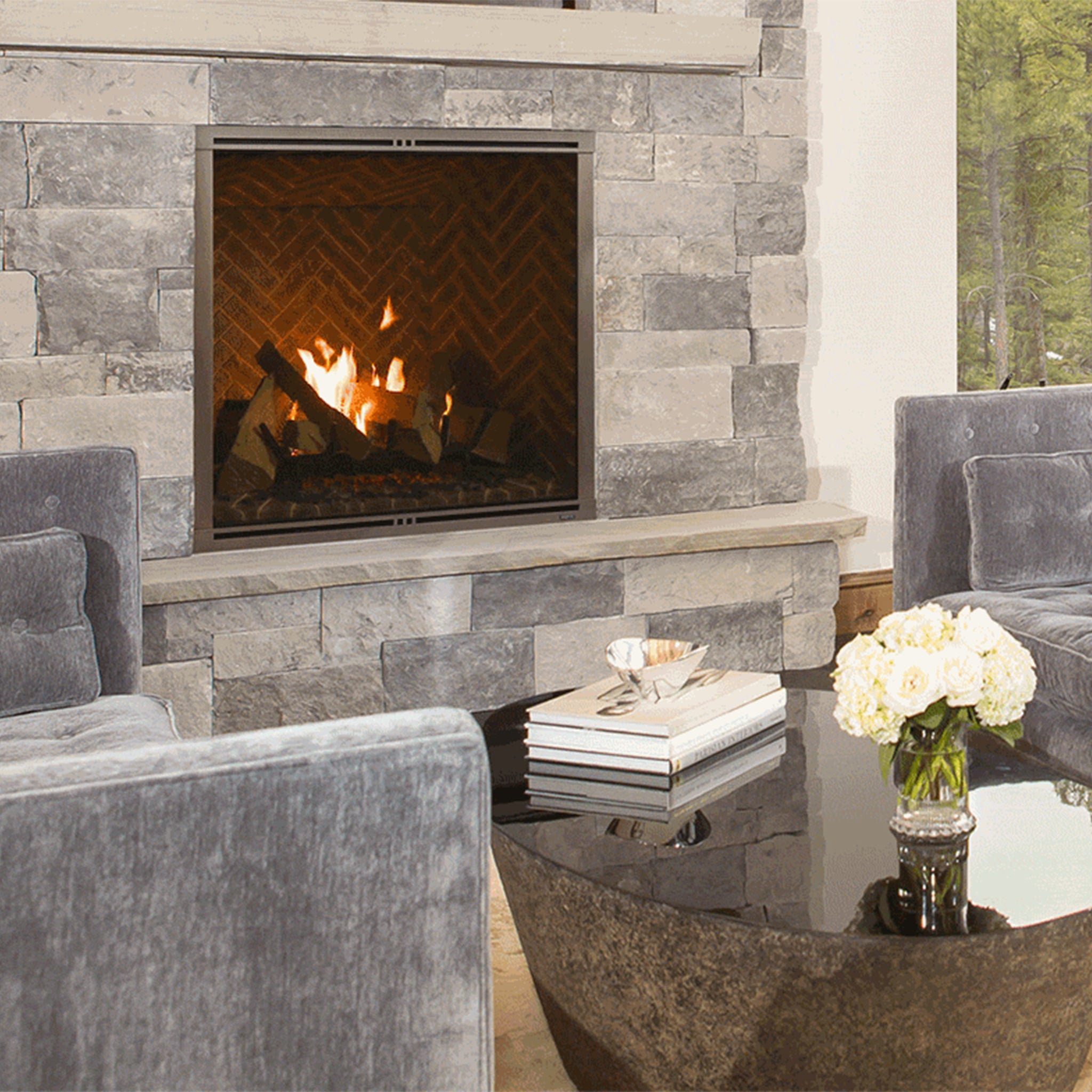 Majestic Marquis II 36-Inch Direct Vent Gas Fireplace