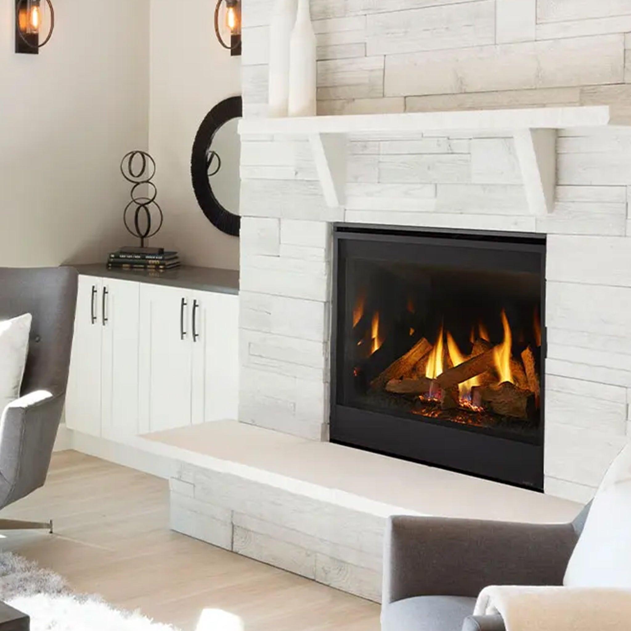 Majestic Quartz 42-Inch Direct Vent Gas Fireplace (NG)