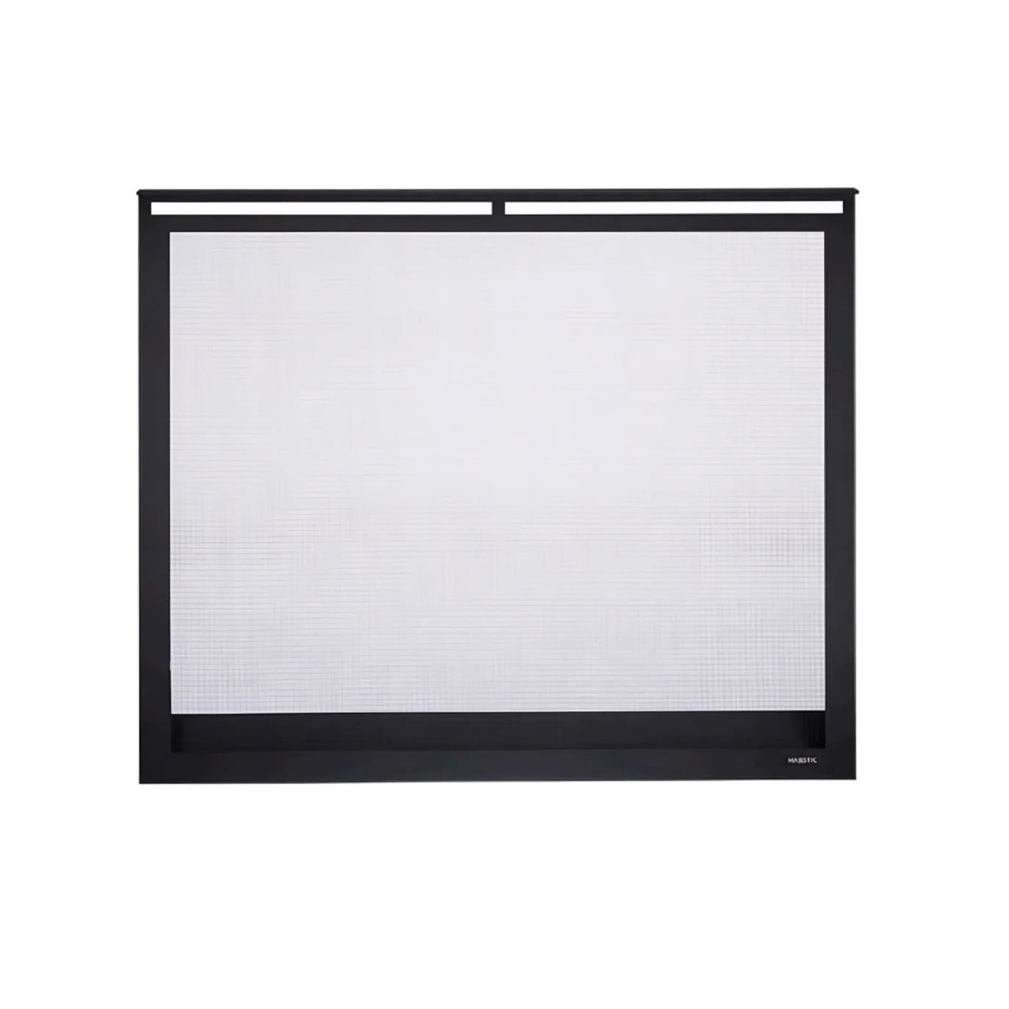 Majestic Ventura Black Overlap Front for 42-Inch Meridian Fireplaces